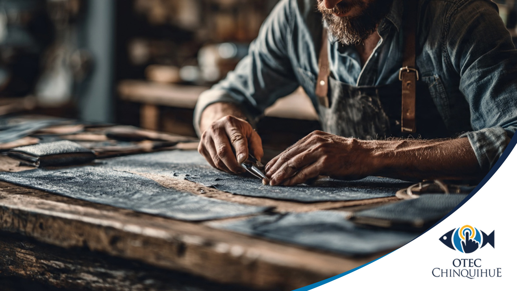 Técnicas de curtido y artesanía de cuero de pescado