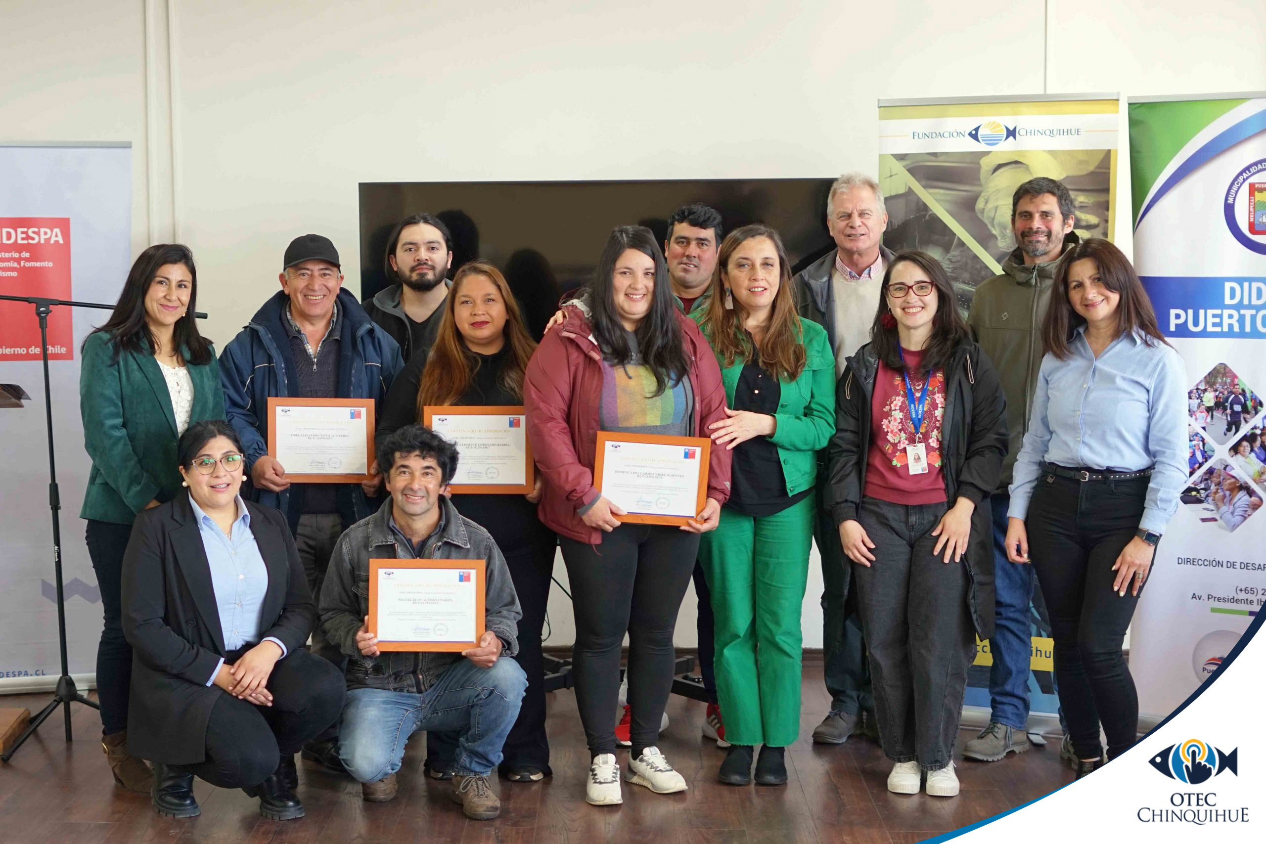 Isla Maillen: acuicultores se capacitan en la captación de semillas de choritos