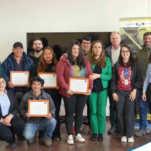 Isla Maillen: acuicultores se capacitan en la captación de semillas de choritos