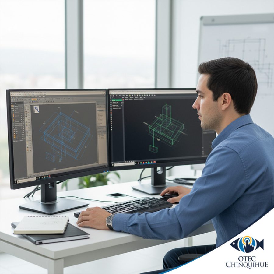 Técnicas de diseño de dibujo en software AutoCAD para objetos 2D