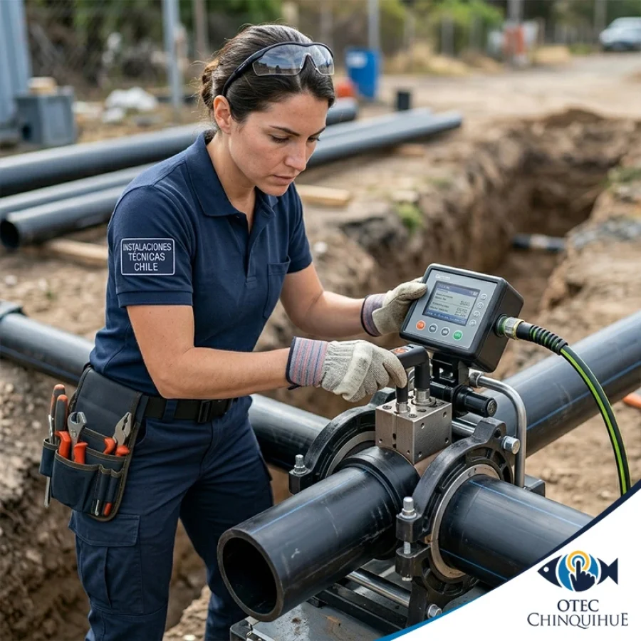 Técnicas de soldadura en HDPE termofusión